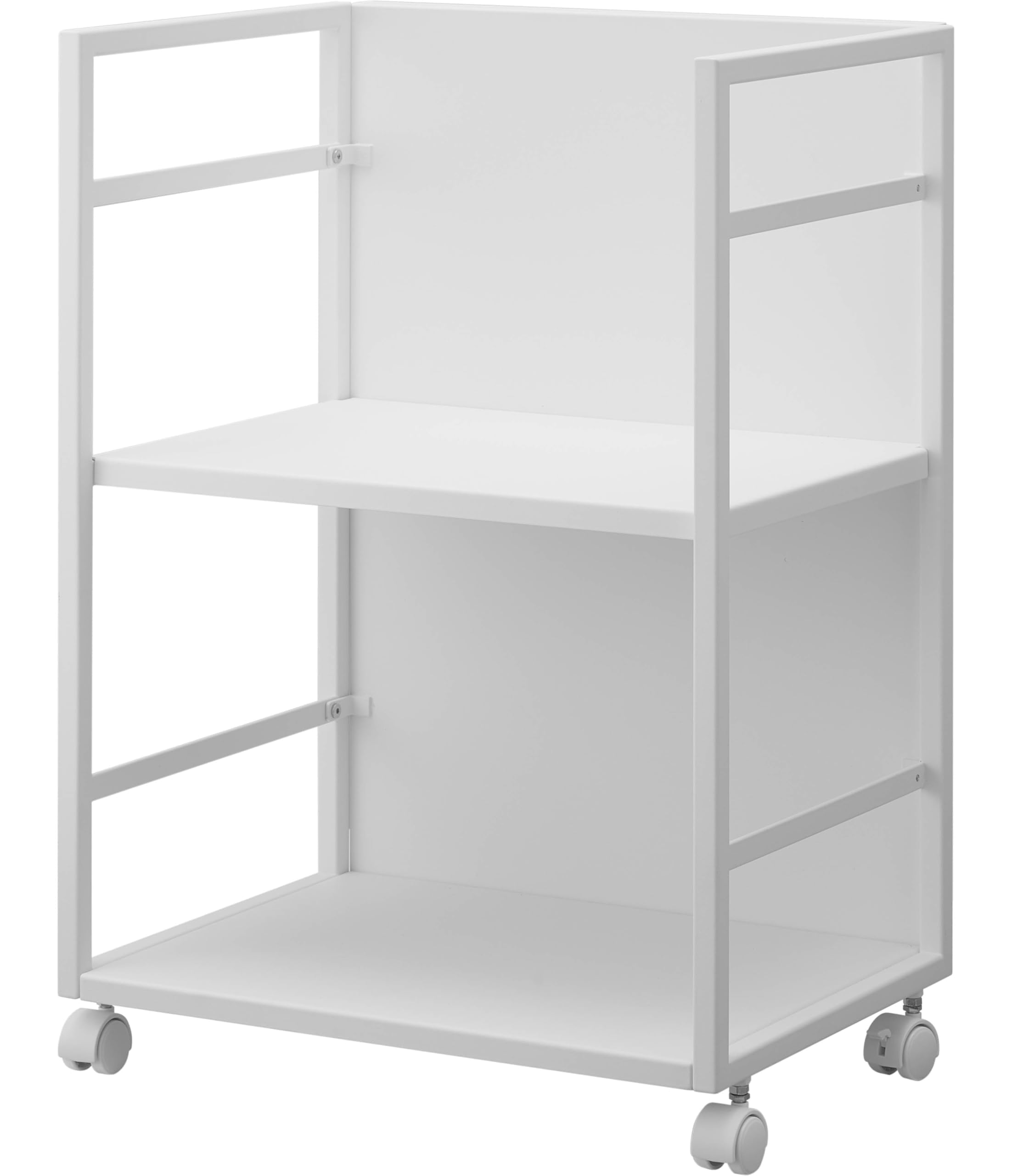 Amazon.co.jp: 目隠しワゴン ホワイト 約W42×D32×H60cm ストック 一括